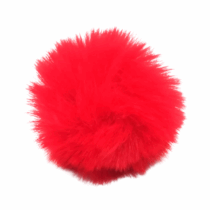 Pompom Pelúcia – Vermelho (UNIDADE)