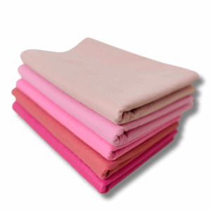Kit Feltro Santa Fé Tons de Rosa - 5 Peças 50x140