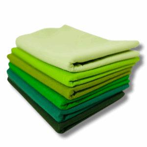 Kit Feltro Santa Fé Tons de Verde - 6 Peças 50X140